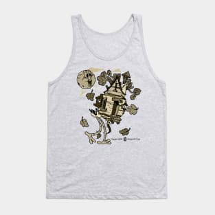 Retro 1930s Style Baba Yaga Tank Top